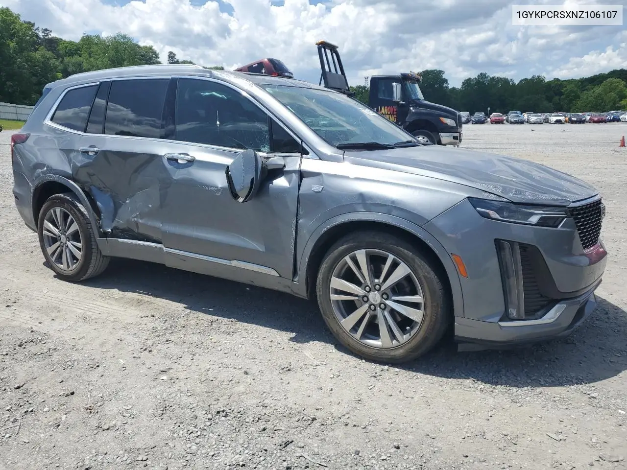 2022 Cadillac Xt6 Premium Luxury VIN: 1GYKPCRSXNZ106107 Lot: 55597655