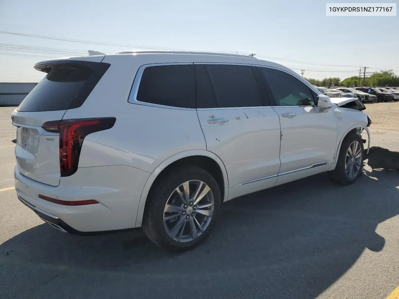 2022 Cadillac Xt6 Premium Luxury VIN: 1GYKPDRS1NZ177167 Lot: 58866965