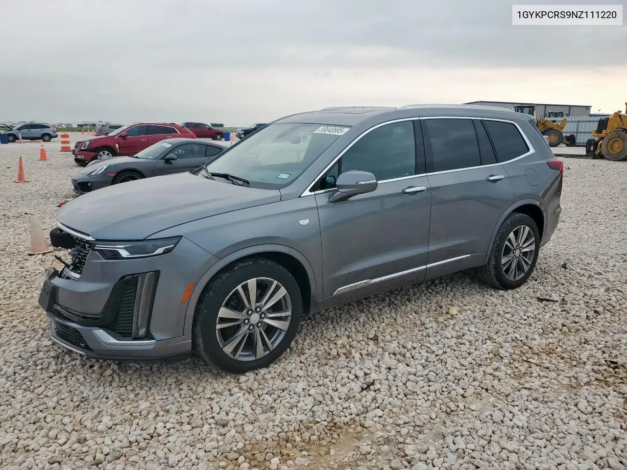 2022 Cadillac Xt6 Premium Luxury VIN: 1GYKPCRS9NZ111220 Lot: 59040885