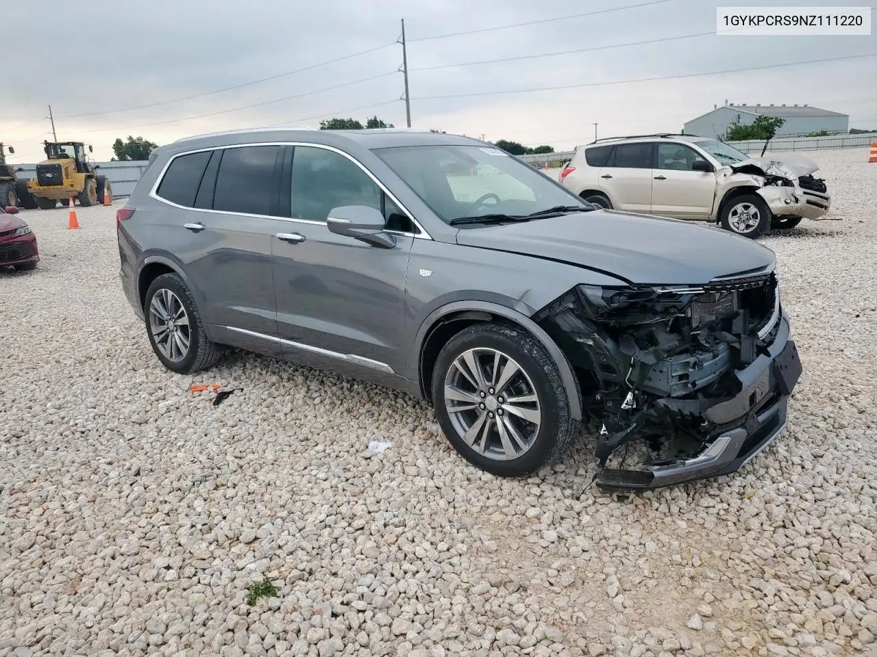 2022 Cadillac Xt6 Premium Luxury VIN: 1GYKPCRS9NZ111220 Lot: 59040885