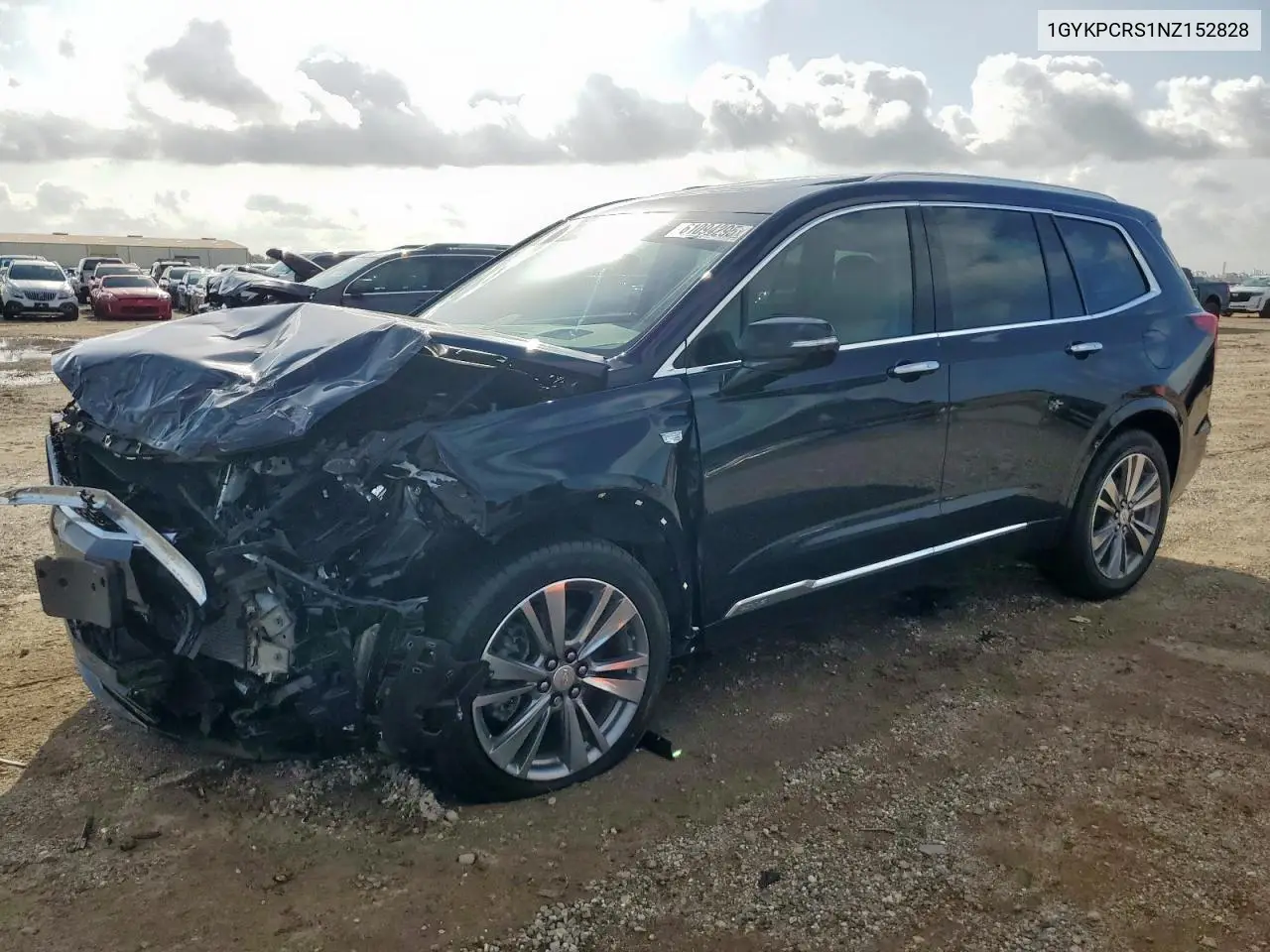 2022 Cadillac Xt6 Premium Luxury VIN: 1GYKPCRS1NZ152828 Lot: 61094295
