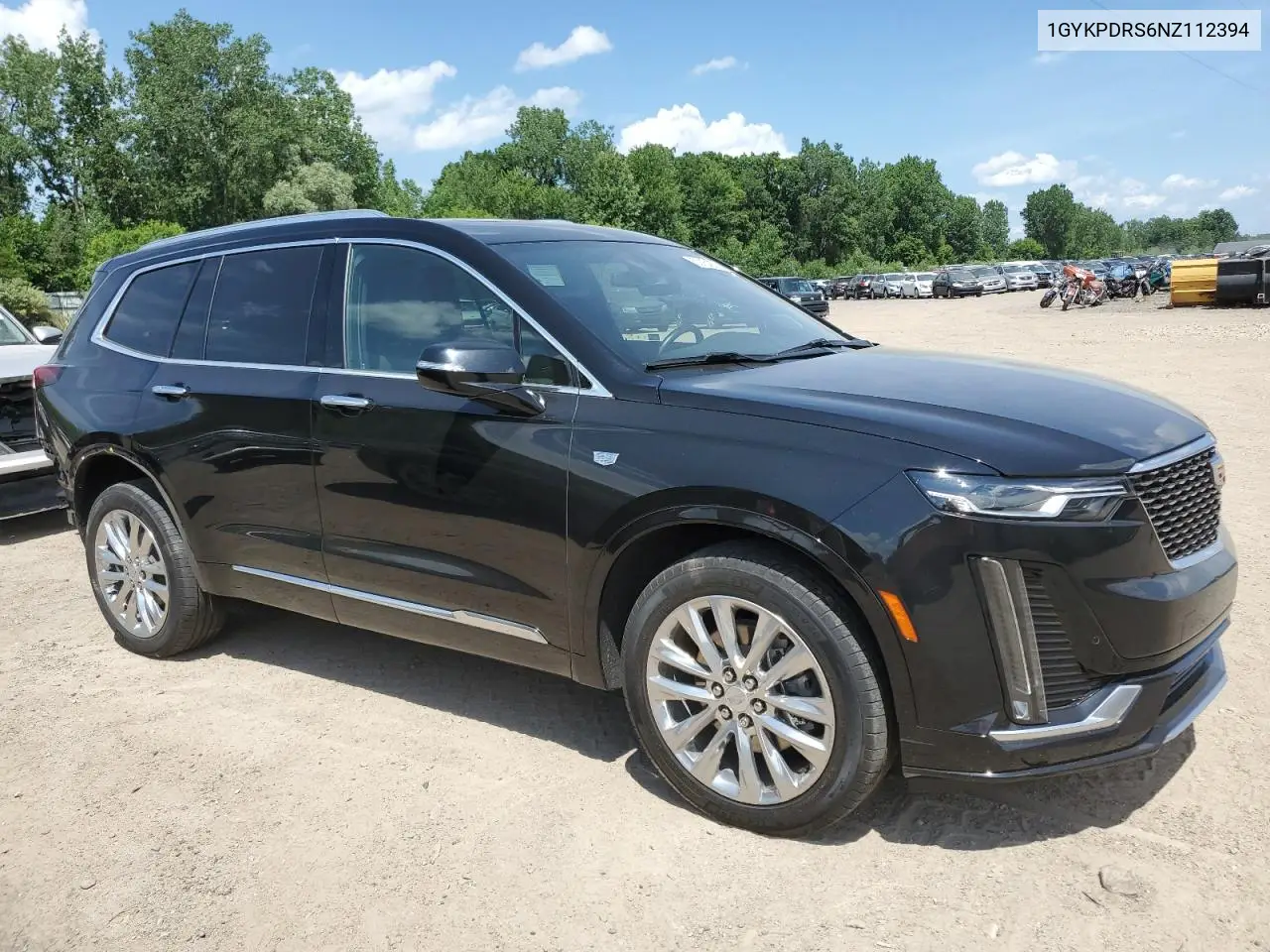 2022 Cadillac Xt6 Premium Luxury VIN: 1GYKPDRS6NZ112394 Lot: 62154205