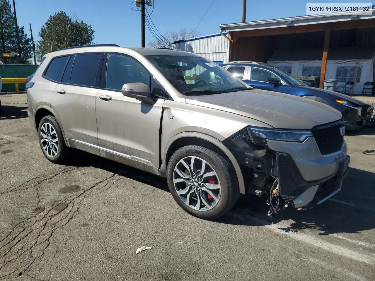 2023 Cadillac Xt6 Sport Platinum VIN: 1GYKPHRSXPZ181132 Lot: 50512825