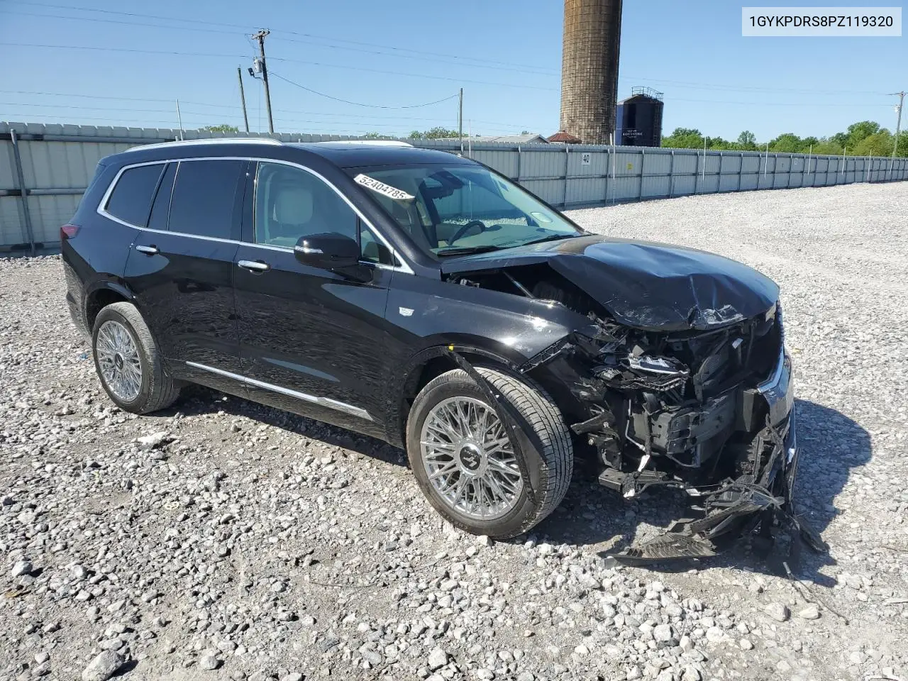 2023 Cadillac Xt6 Premium Luxury VIN: 1GYKPDRS8PZ119320 Lot: 52404785