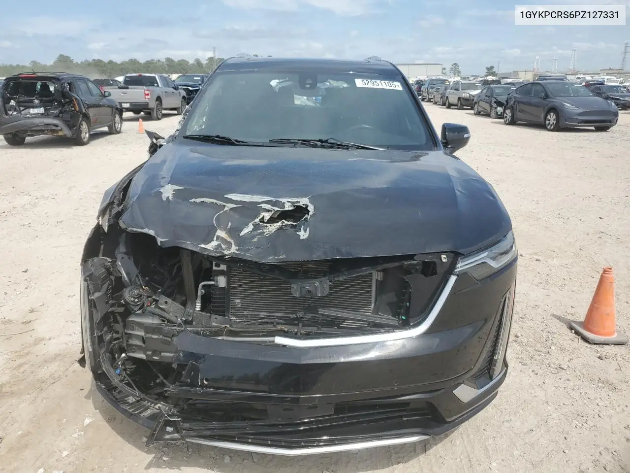2023 Cadillac Xt6 Premium Luxury VIN: 1GYKPCRS6PZ127331 Lot: 52951105