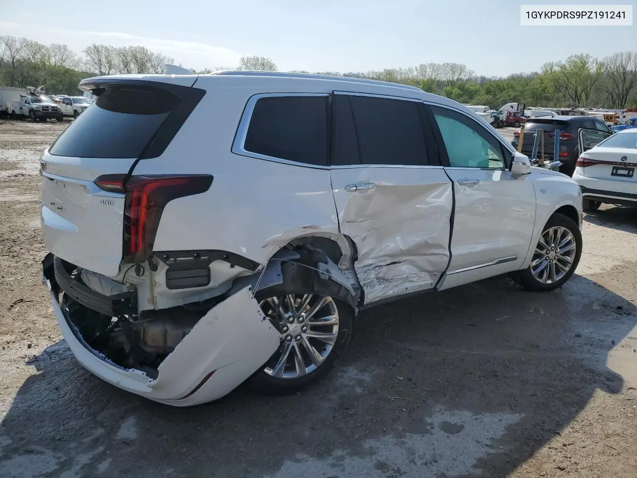 2023 Cadillac Xt6 Premium Luxury VIN: 1GYKPDRS9PZ191241 Lot: 53353335
