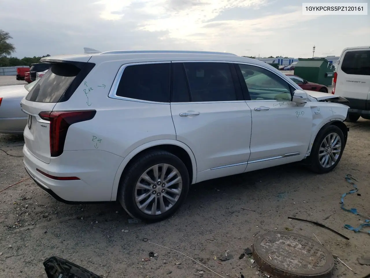2023 Cadillac Xt6 Premium Luxury VIN: 1GYKPCRS5PZ120161 Lot: 54614235