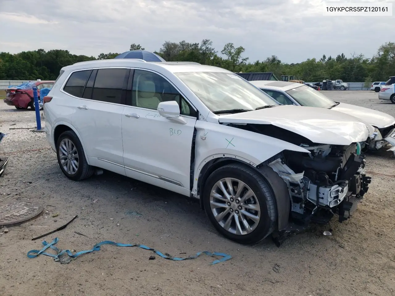 2023 Cadillac Xt6 Premium Luxury VIN: 1GYKPCRS5PZ120161 Lot: 54614235