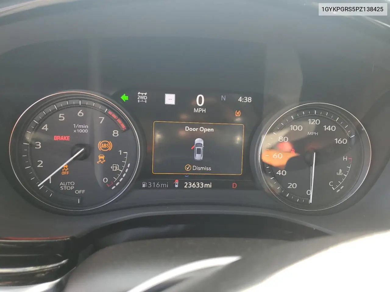 2023 Cadillac Xt6 Sport VIN: 1GYKPGRS5PZ138425 Lot: 54748945