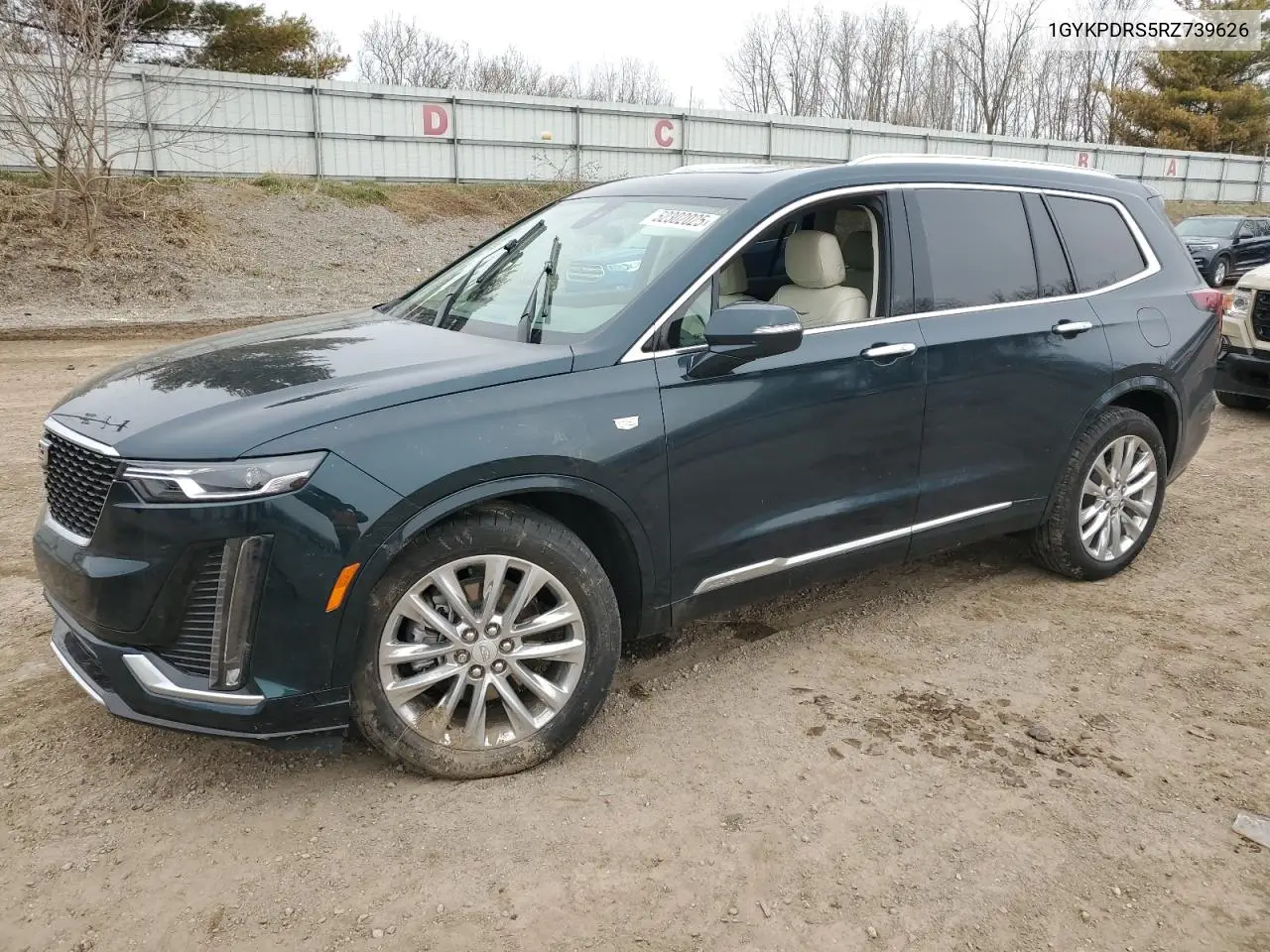 2024 Cadillac Xt6 Premium Luxury VIN: 1GYKPDRS5RZ739626 Lot: 52302025