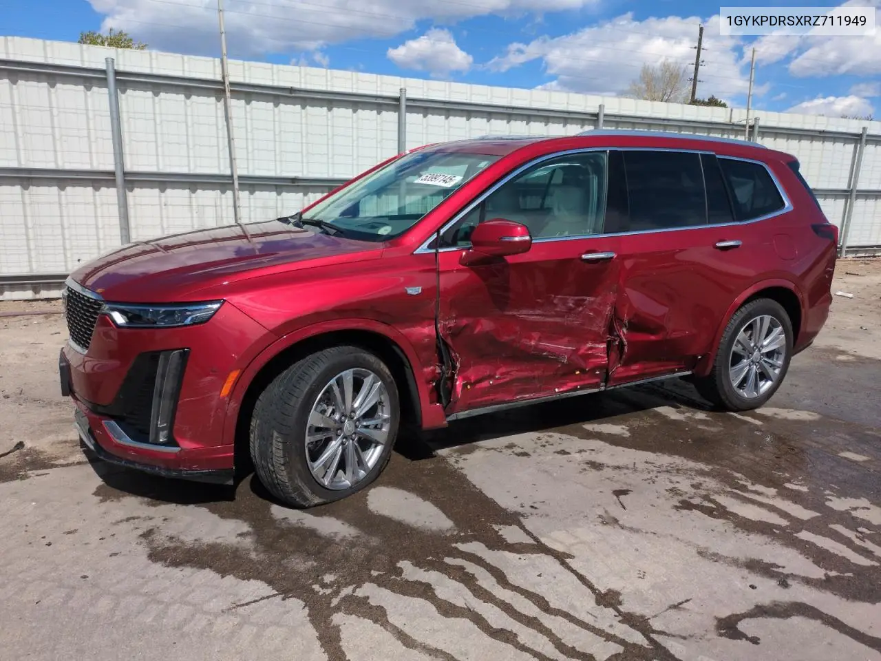 2024 Cadillac Xt6 Premium Luxury VIN: 1GYKPDRSXRZ711949 Lot: 53997145