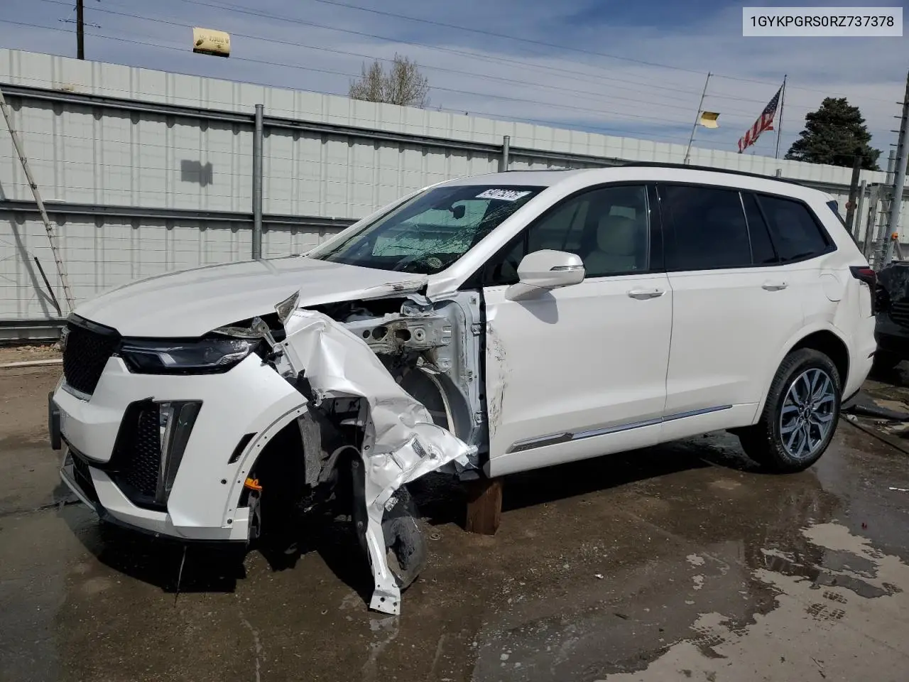 2024 Cadillac Xt6 Sport VIN: 1GYKPGRS0RZ737378 Lot: 54075275