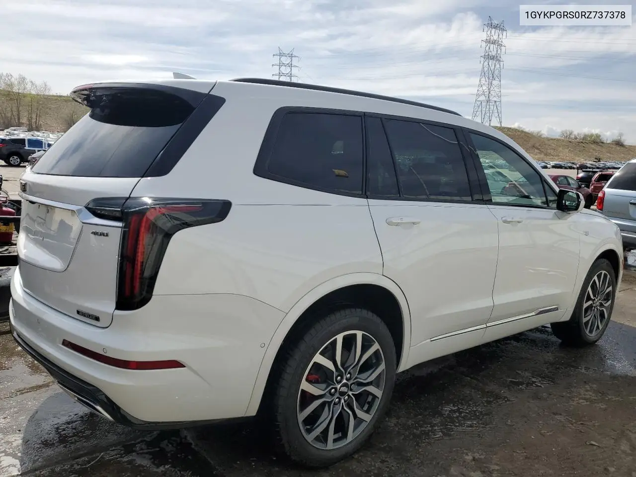 2024 Cadillac Xt6 Sport VIN: 1GYKPGRS0RZ737378 Lot: 54075275