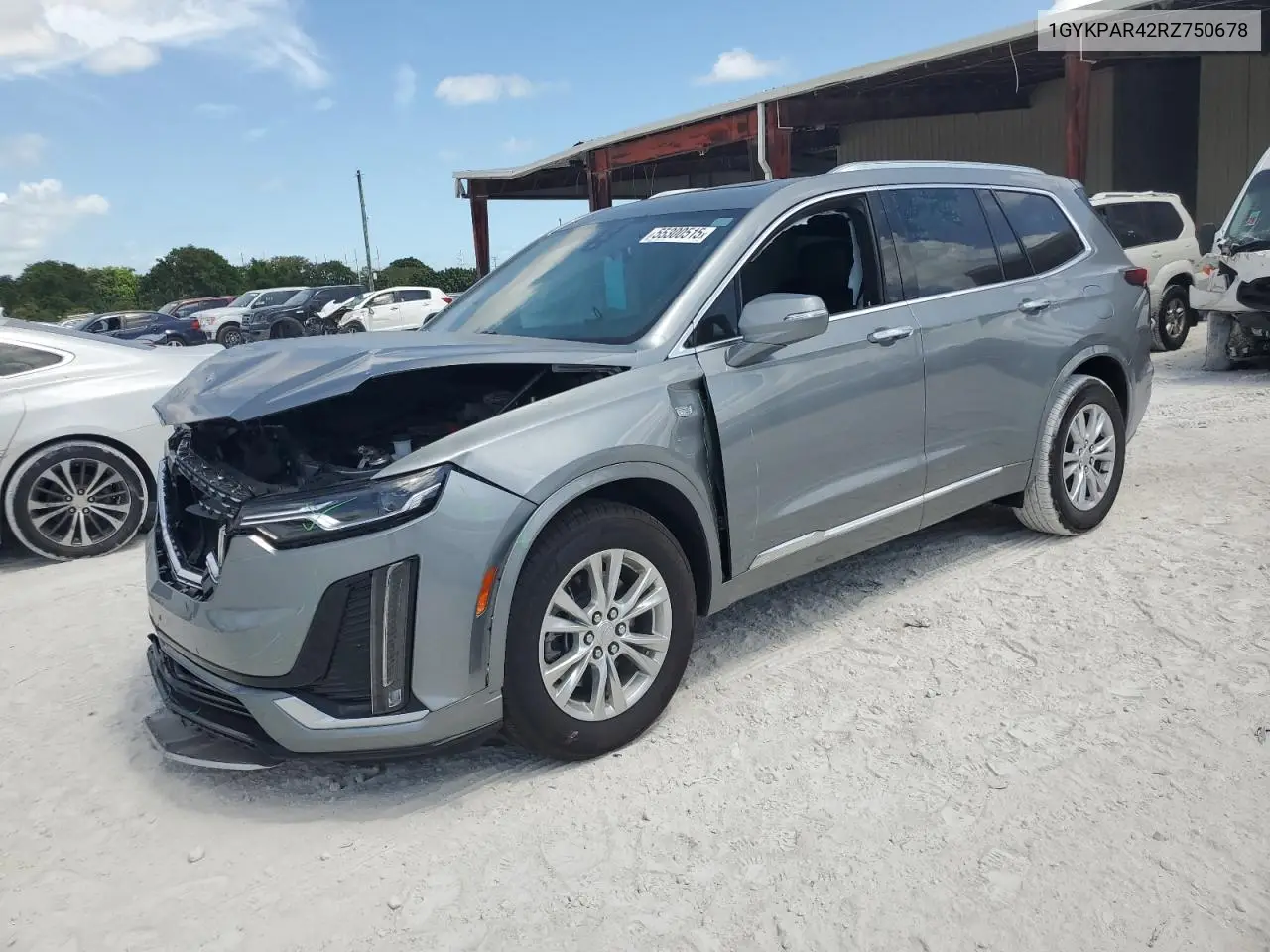 2024 Cadillac Xt6 Luxury VIN: 1GYKPAR42RZ750678 Lot: 55300515
