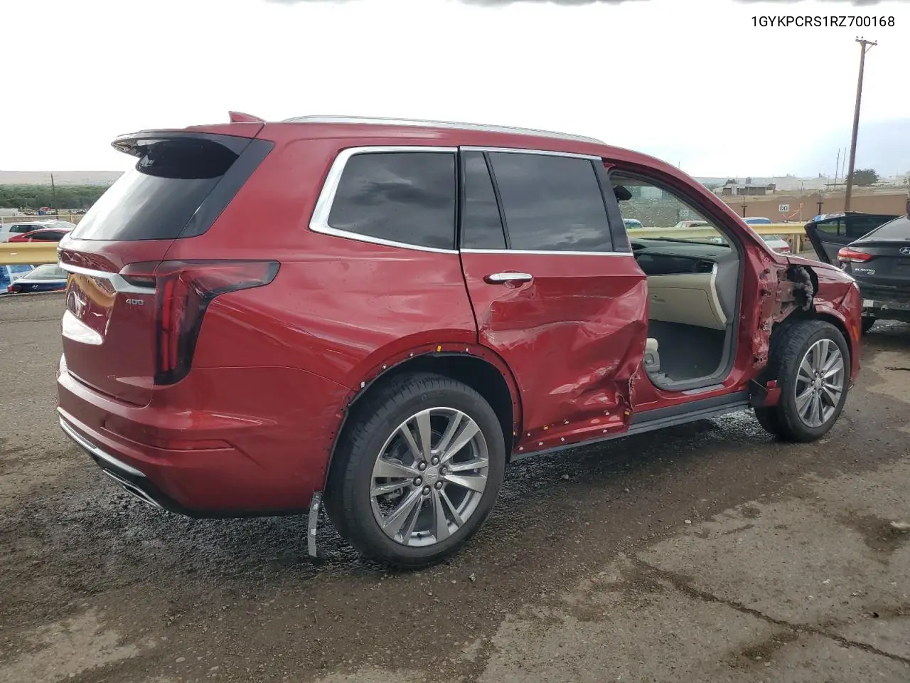 2024 Cadillac Xt6 Premium Luxury VIN: 1GYKPCRS1RZ700168 Lot: 59327055