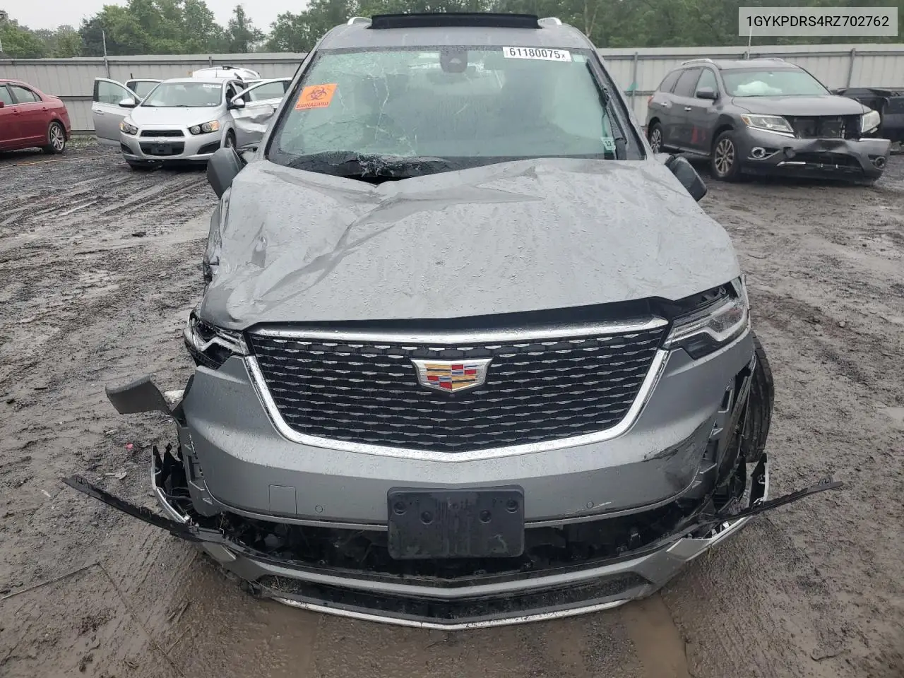 2024 Cadillac Xt6 Premium Luxury VIN: 1GYKPDRS4RZ702762 Lot: 61180075