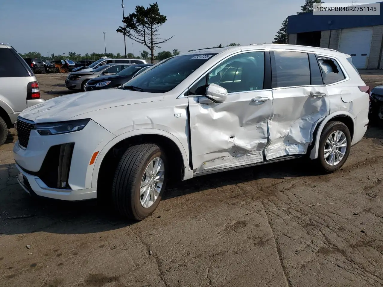 2024 Cadillac Xt6 Luxury VIN: 1GYKPBR48RZ751145 Lot: 62410725
