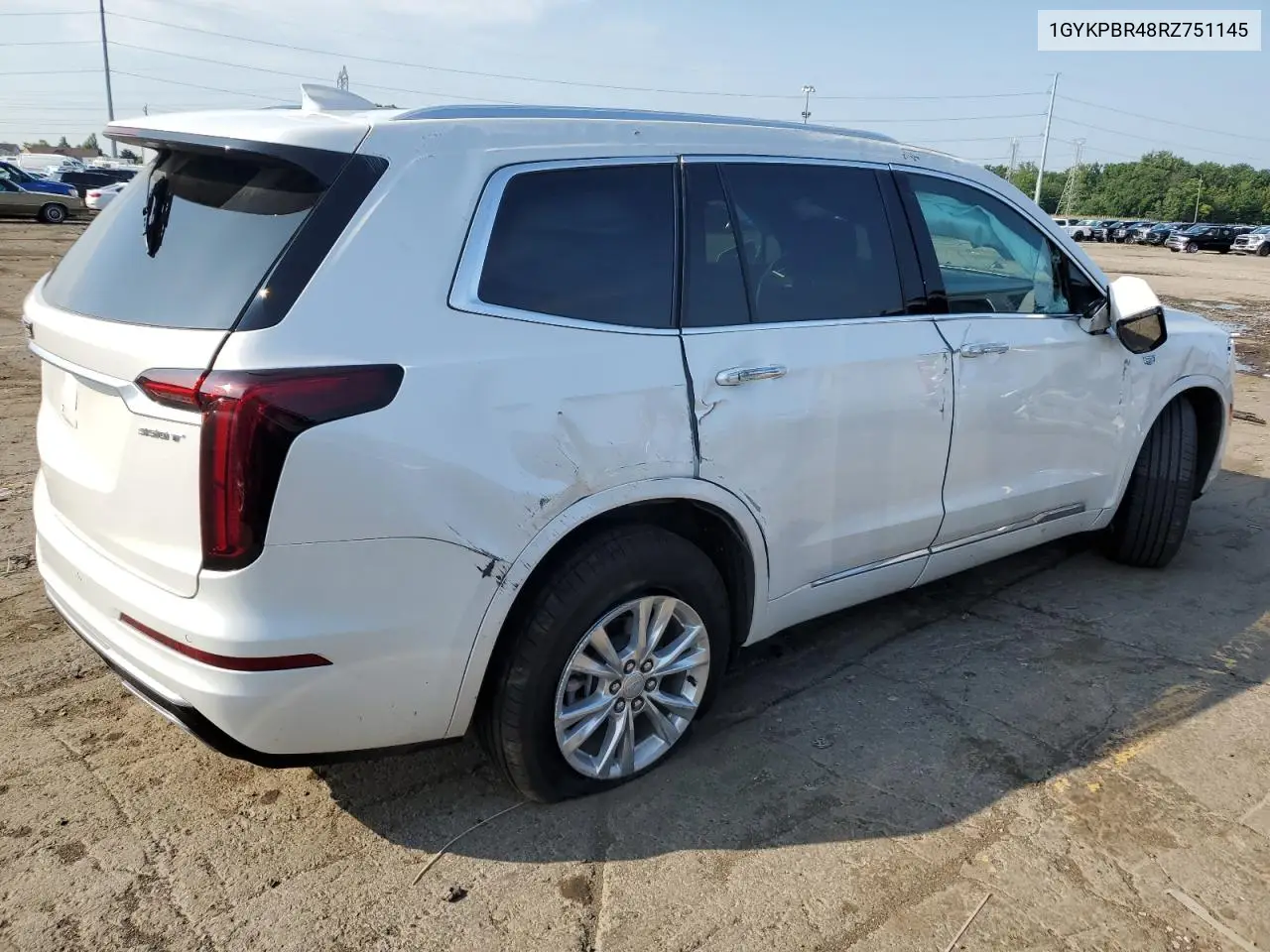 2024 Cadillac Xt6 Luxury VIN: 1GYKPBR48RZ751145 Lot: 62410725