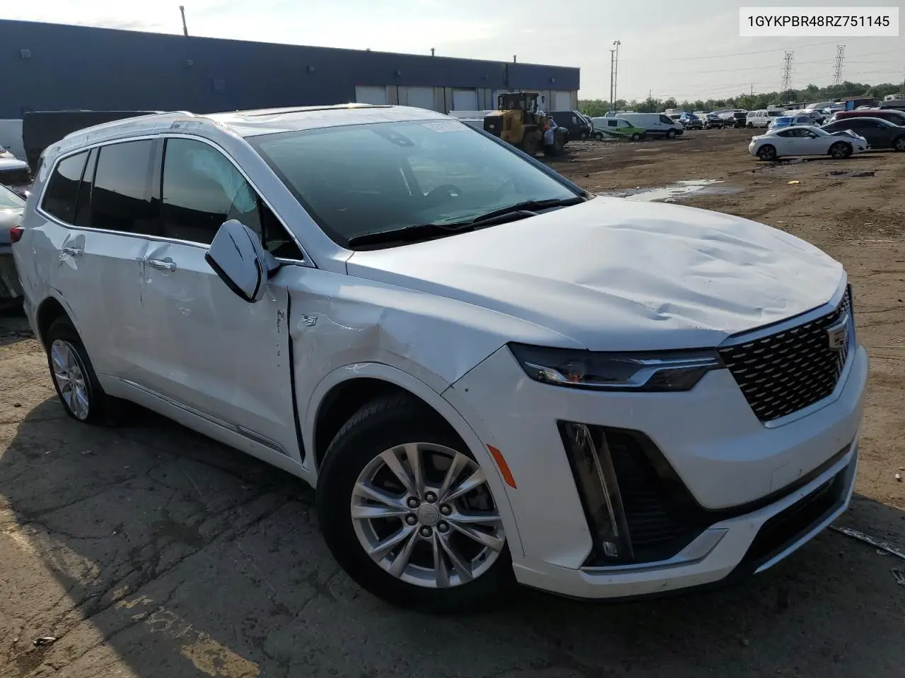 2024 Cadillac Xt6 Luxury VIN: 1GYKPBR48RZ751145 Lot: 62410725