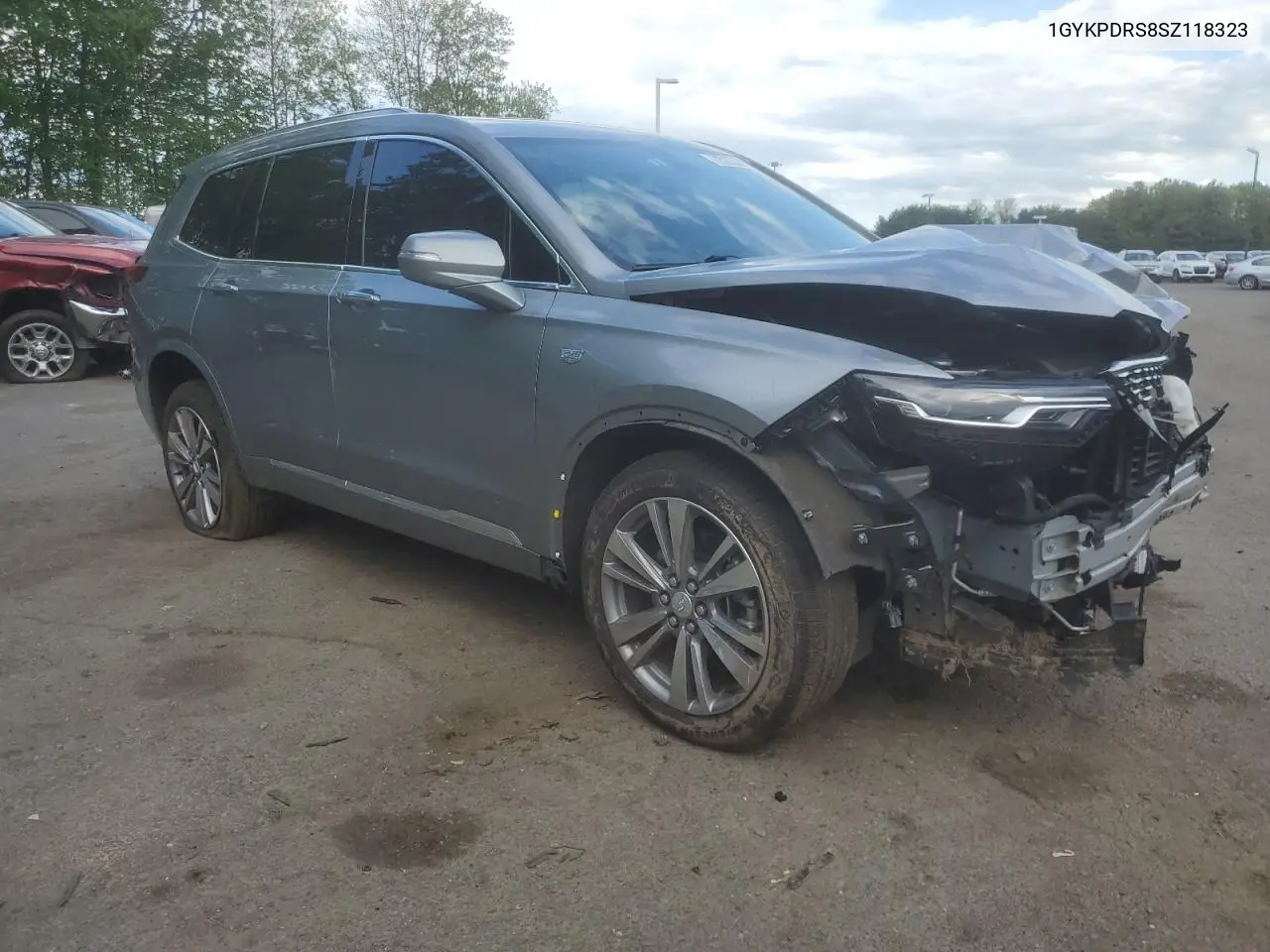 2025 Cadillac Xt6 Premium Luxury VIN: 1GYKPDRS8SZ118323 Lot: 56156145