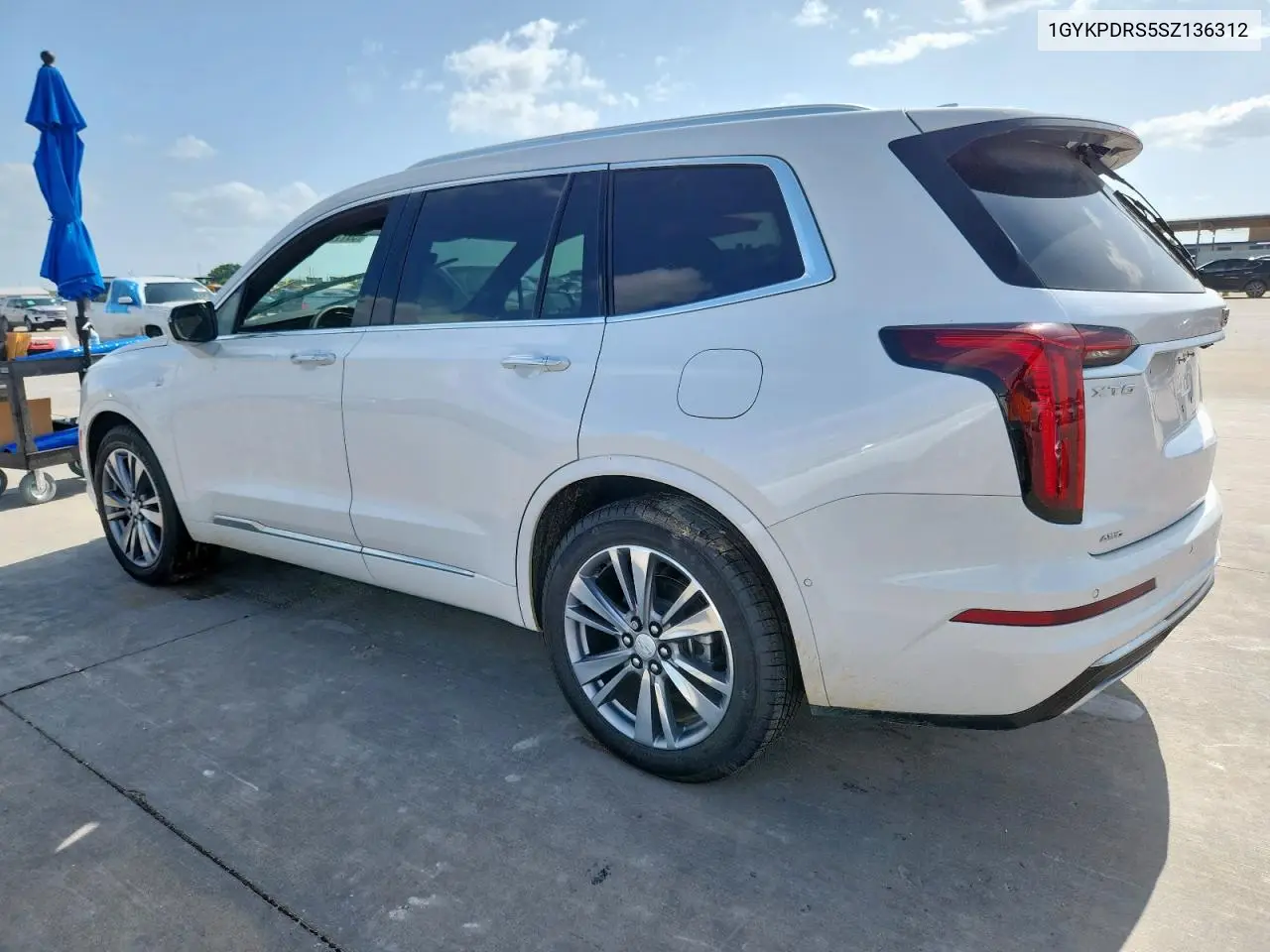 2025 Cadillac Xt6 Premium Luxury VIN: 1GYKPDRS5SZ136312 Lot: 59117475