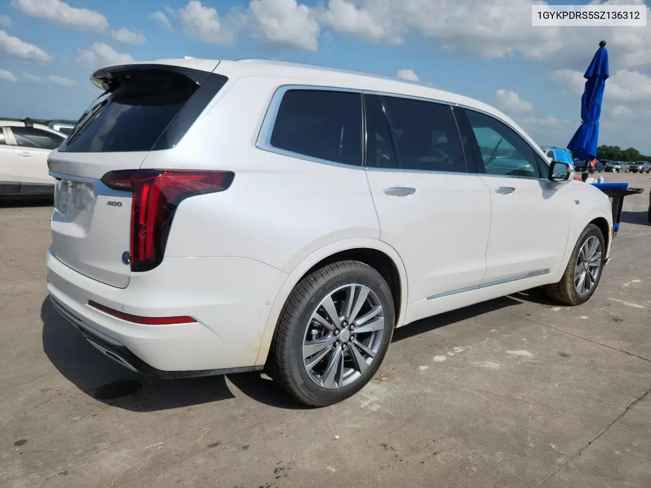 2025 Cadillac Xt6 Premium Luxury VIN: 1GYKPDRS5SZ136312 Lot: 59117475