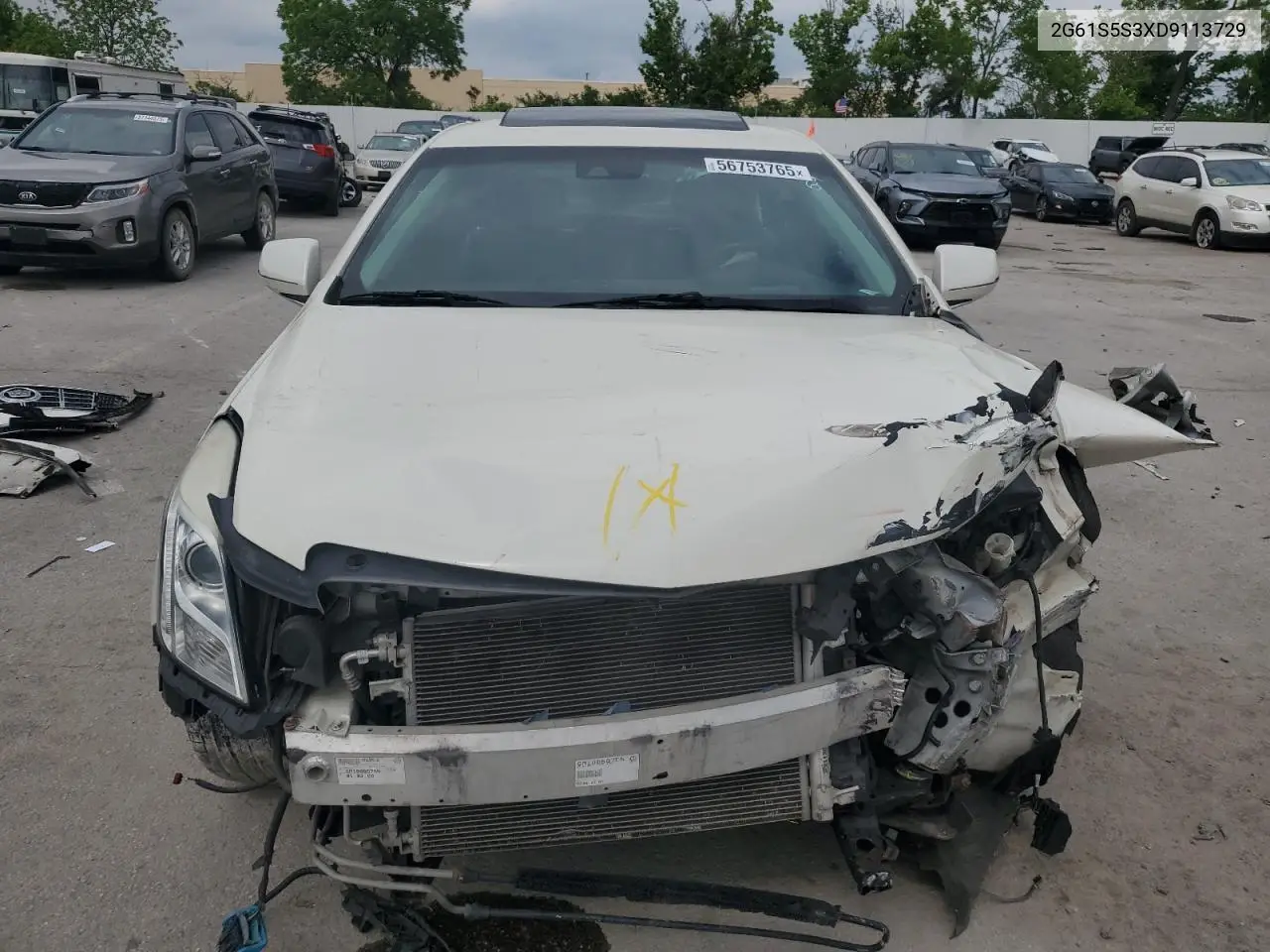 2013 Cadillac Xts Premium Collection VIN: 2G61S5S3XD9113729 Lot: 56753765