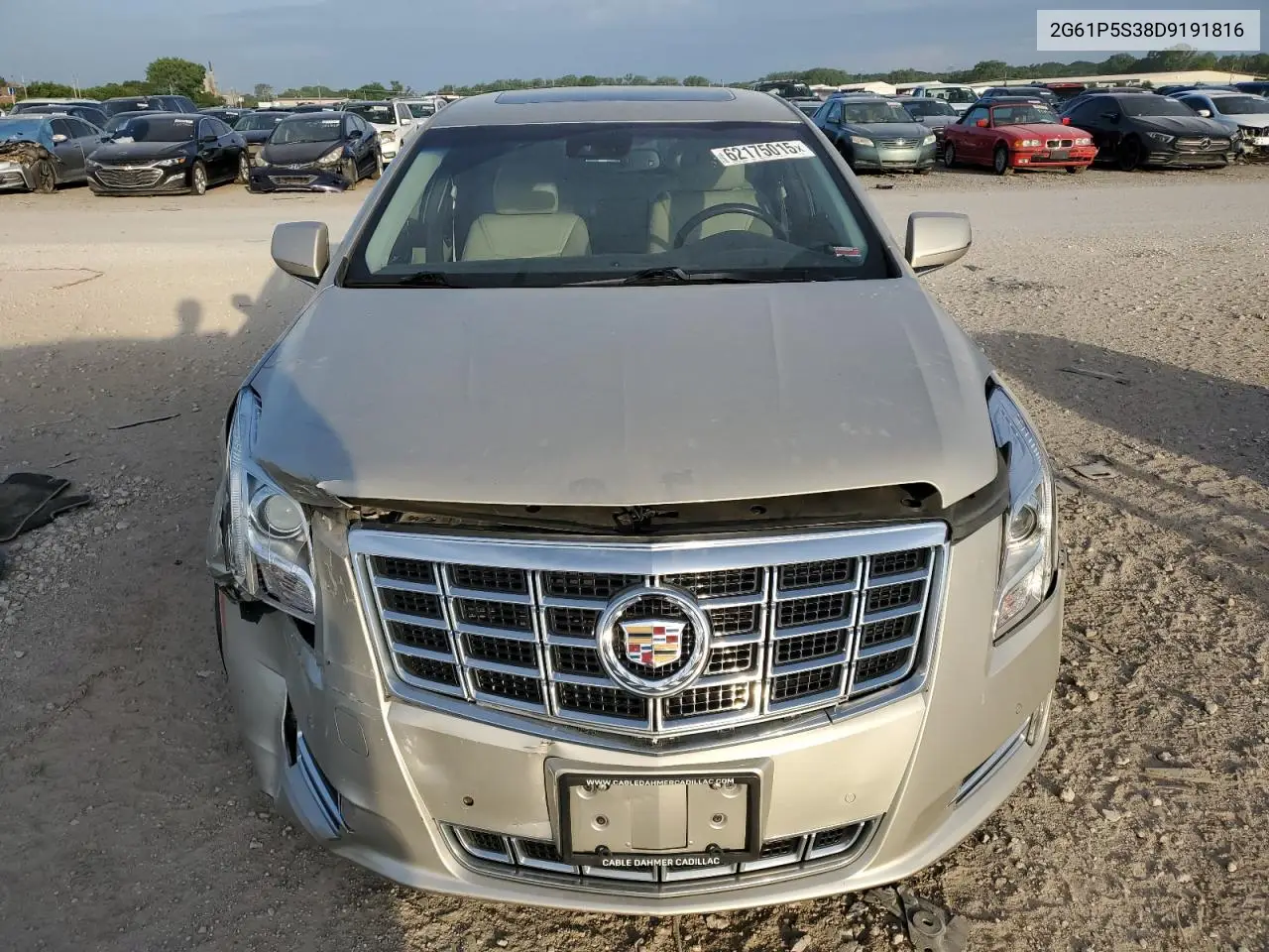 2013 Cadillac Xts Luxury Collection VIN: 2G61P5S38D9191816 Lot: 62175015