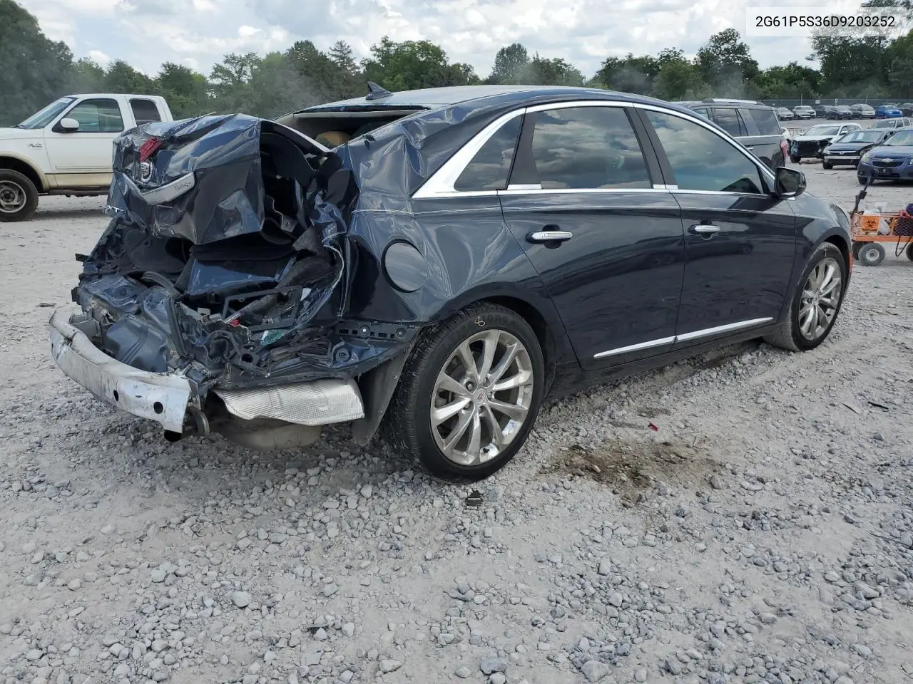 2013 Cadillac Xts Luxury Collection VIN: 2G61P5S36D9203252 Lot: 62638075