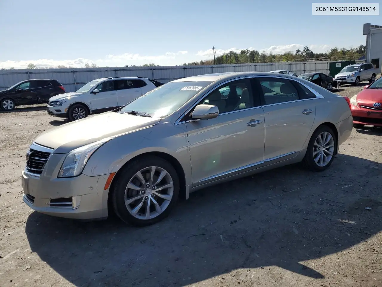 2016 Cadillac Xts Luxury Collection VIN: 2G61M5S31G9148514 Lot: 51982885