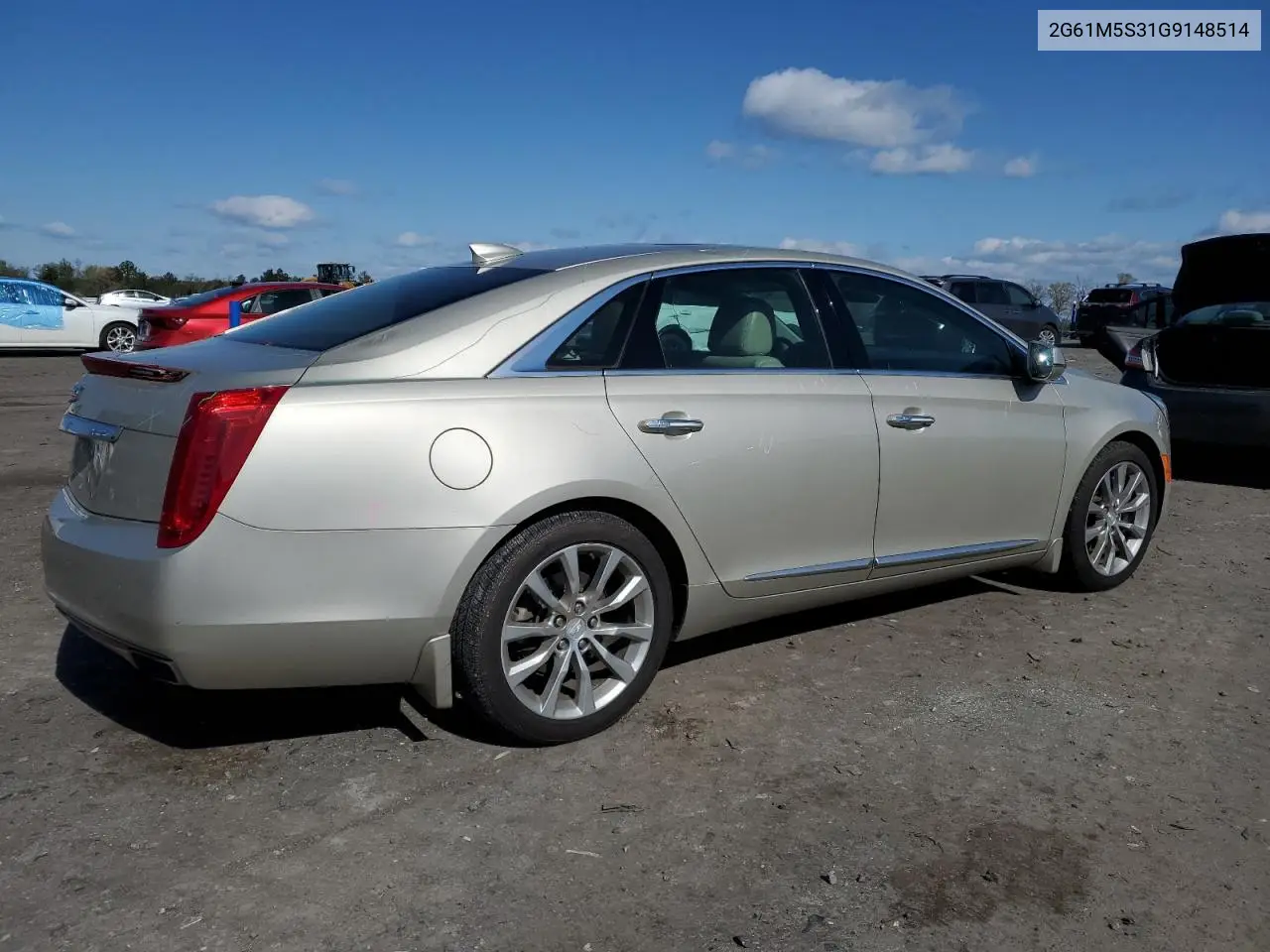 2016 Cadillac Xts Luxury Collection VIN: 2G61M5S31G9148514 Lot: 51982885