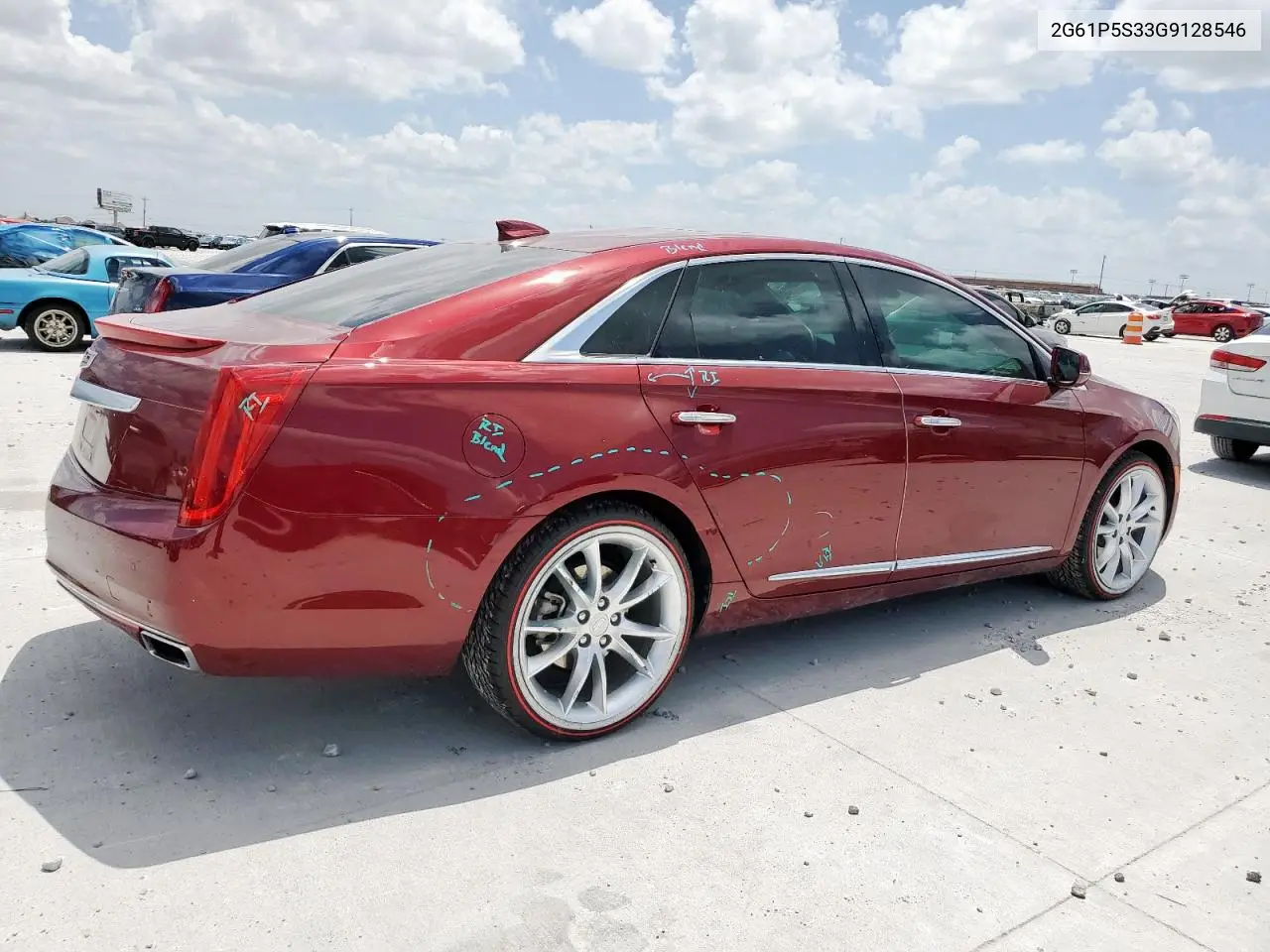 2016 Cadillac Xts Premium Collection VIN: 2G61P5S33G9128546 Lot: 61679005