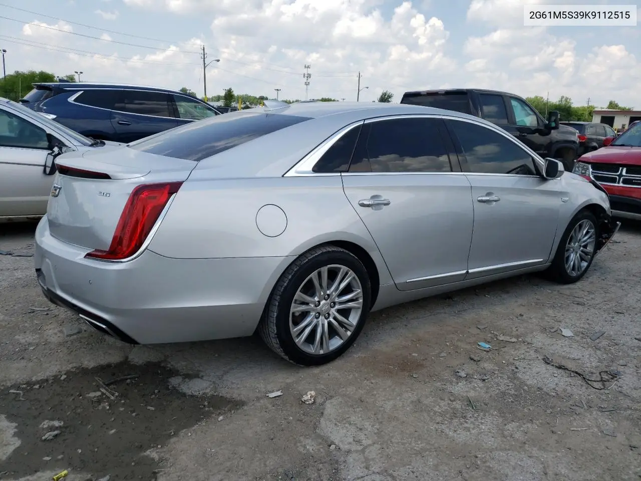 2019 Cadillac Xts Luxury VIN: 2G61M5S39K9112515 Lot: 62524835