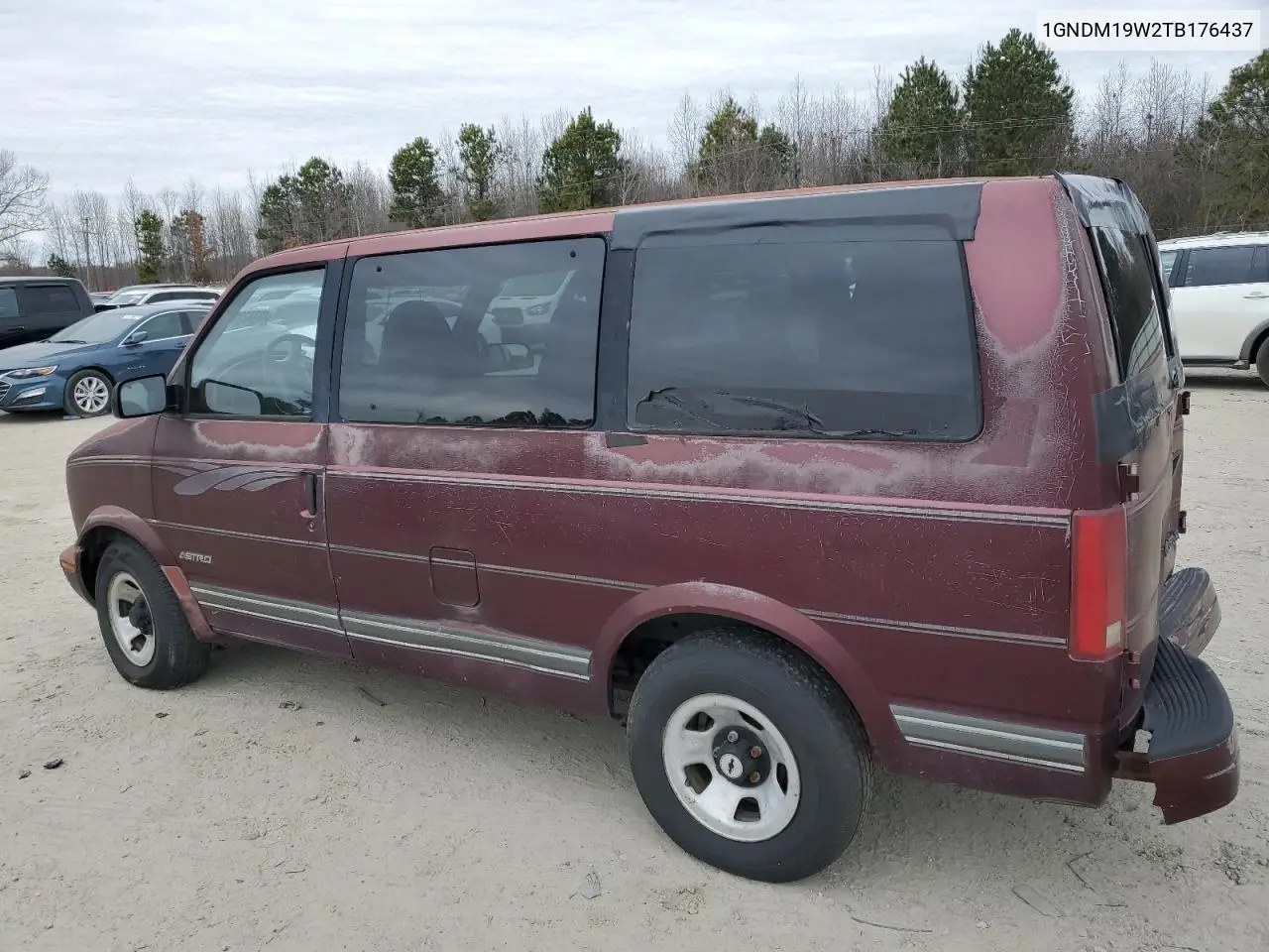 1996 Chevrolet Astro VIN: 1GNDM19W2TB176437 Lot: 43742395