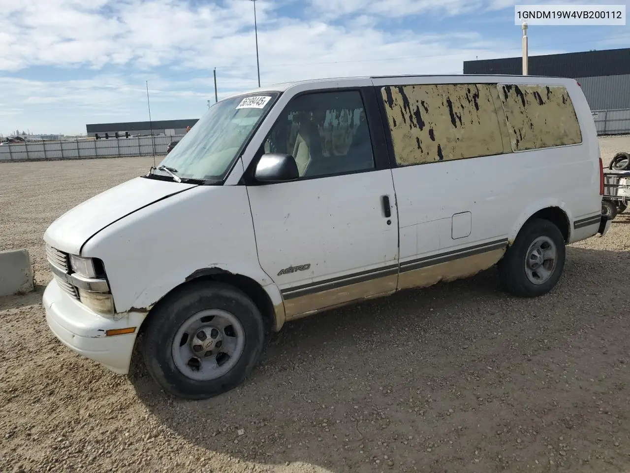 1997 Chevrolet Astro VIN: 1GNDM19W4VB200112 Lot: 56199445
