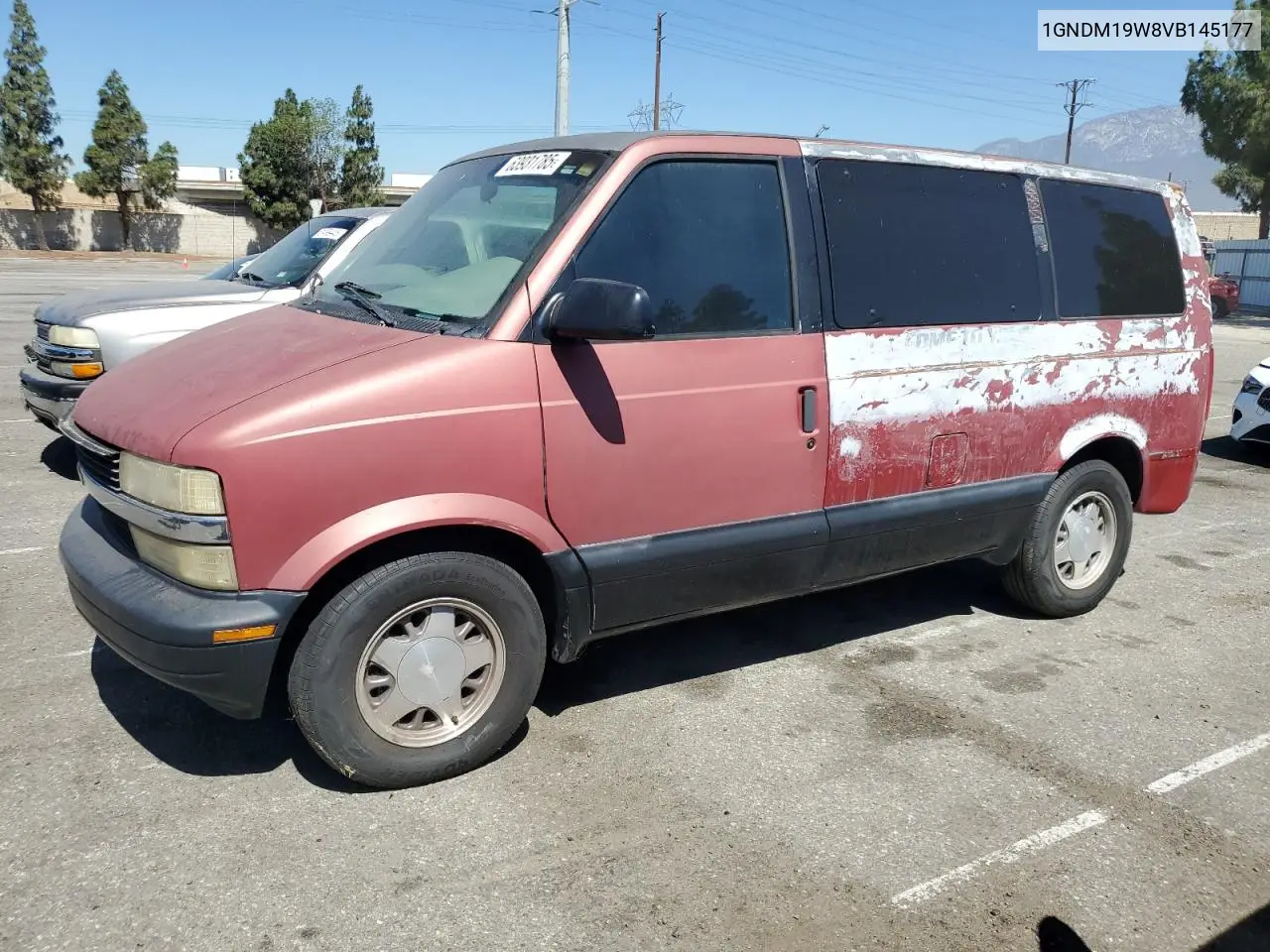 1997 Chevrolet Astro VIN: 1GNDM19W8VB145177 Lot: 63931785