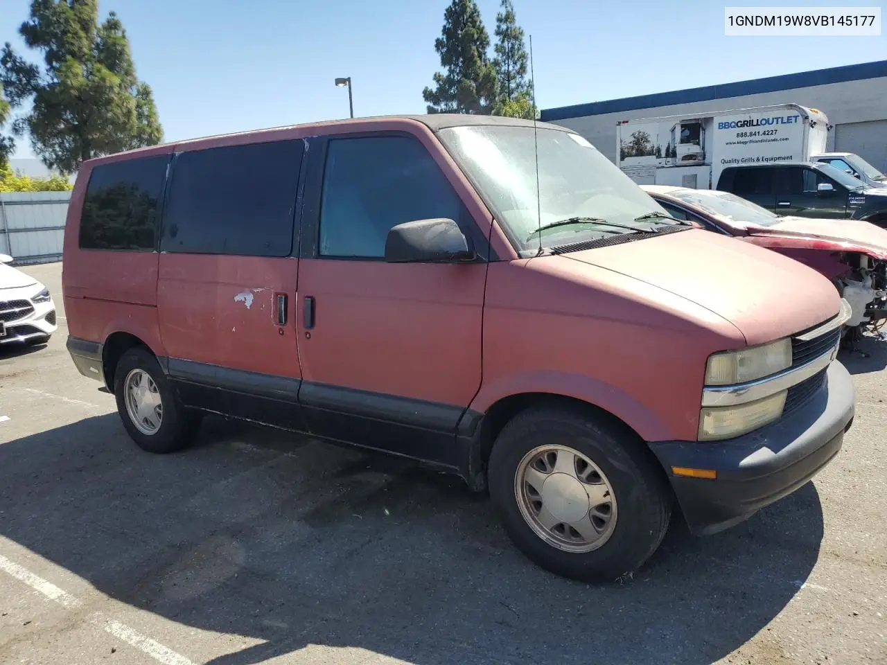 1997 Chevrolet Astro VIN: 1GNDM19W8VB145177 Lot: 63931785