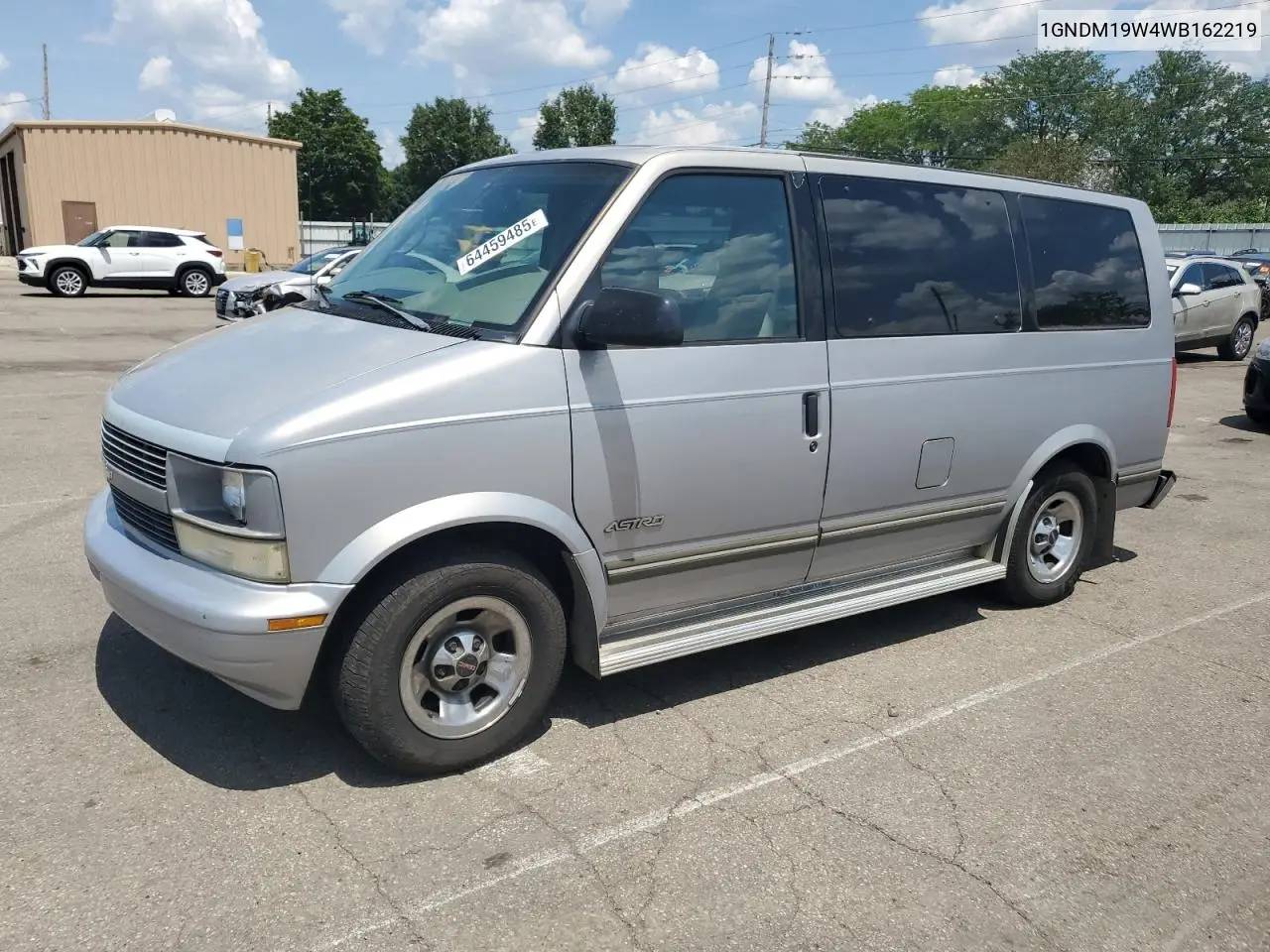 1998 Chevrolet Astro VIN: 1GNDM19W4WB162219 Lot: 64459485