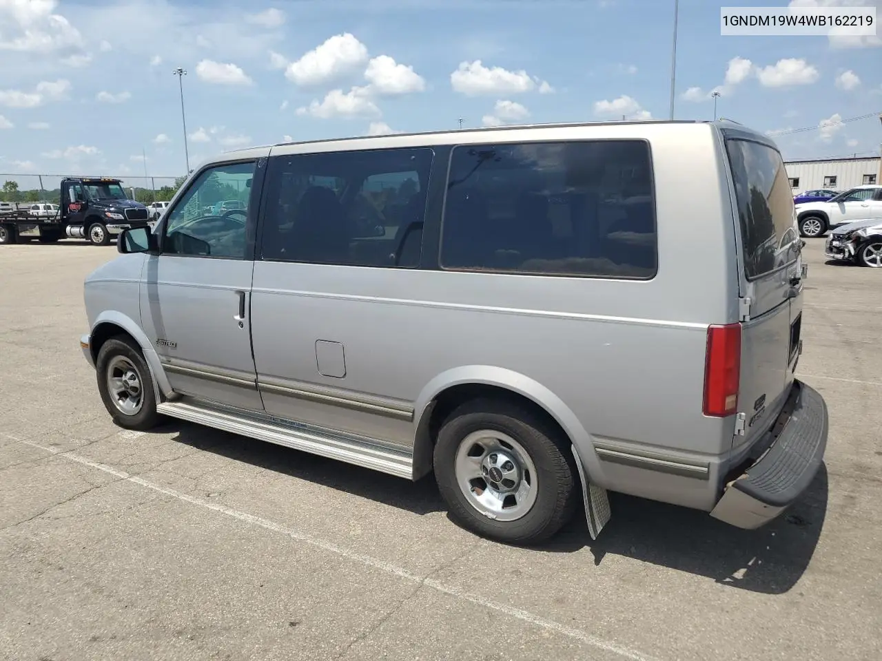 1998 Chevrolet Astro VIN: 1GNDM19W4WB162219 Lot: 64459485