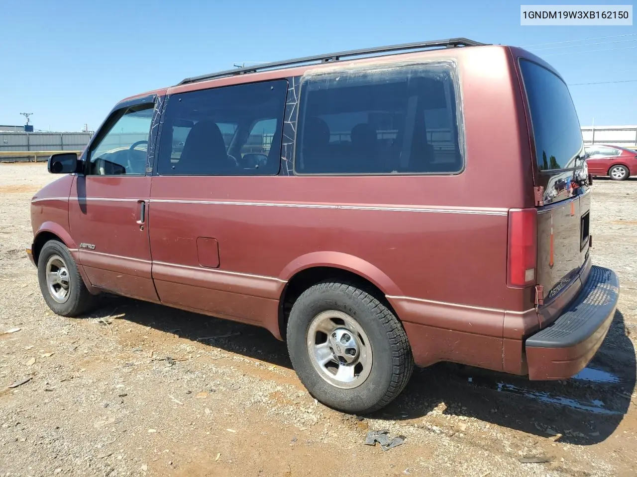 1999 Chevrolet Astro VIN: 1GNDM19W3XB162150 Lot: 63467165