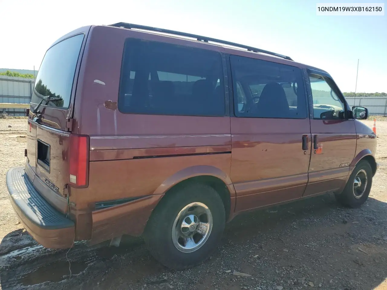 1999 Chevrolet Astro VIN: 1GNDM19W3XB162150 Lot: 63467165