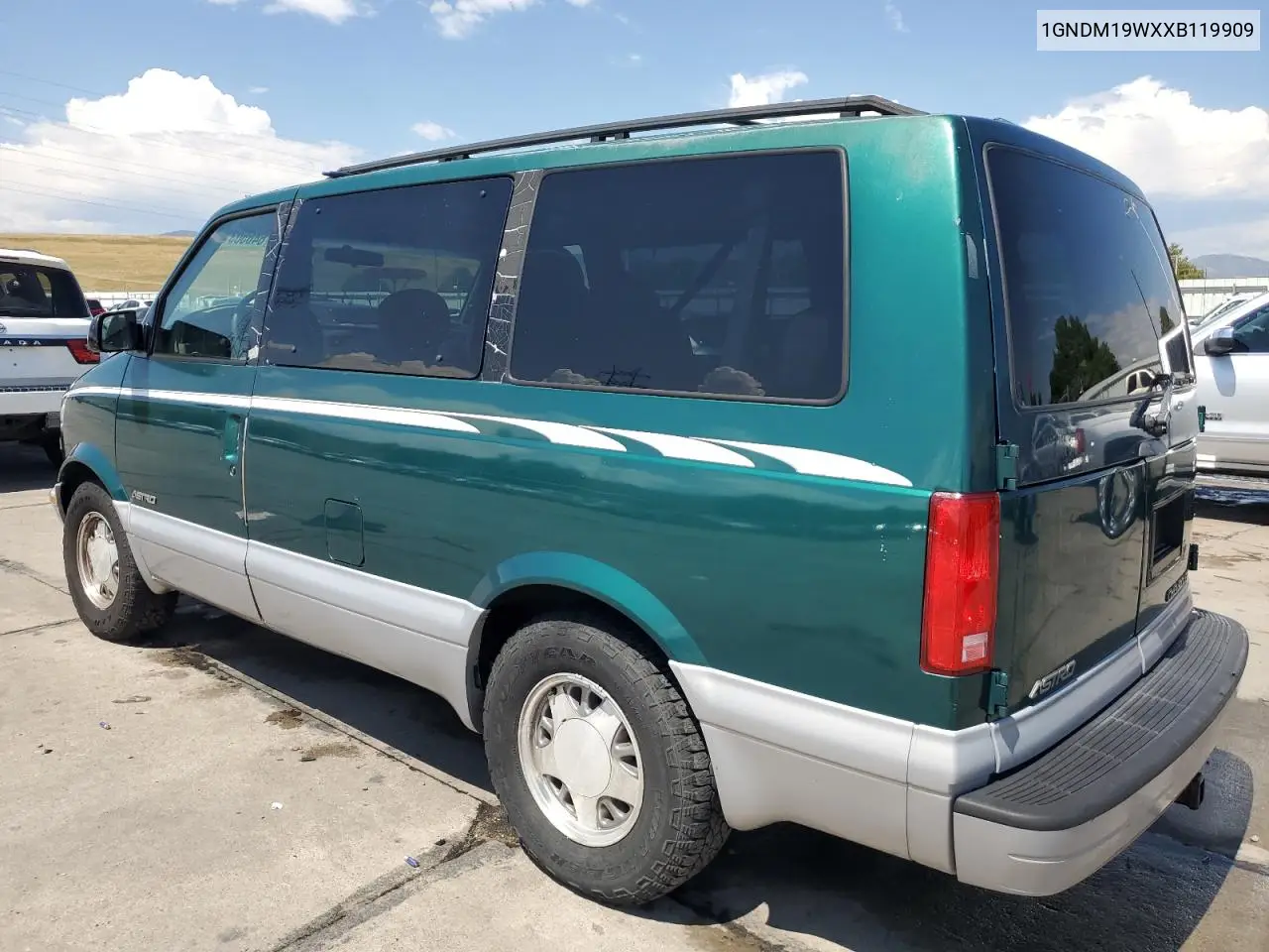 1999 Chevrolet Astro VIN: 1GNDM19WXXB119909 Lot: 64650315