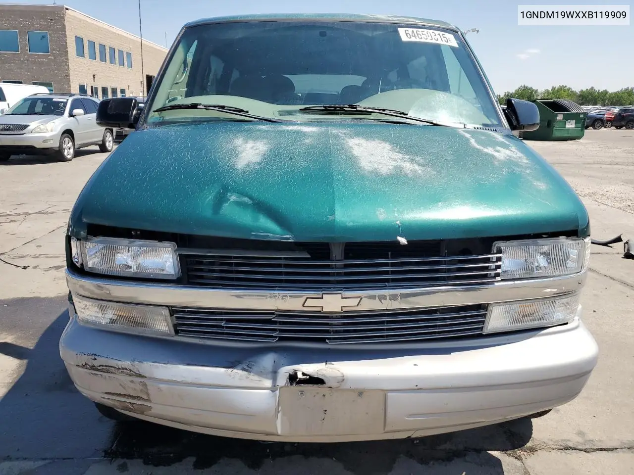 1999 Chevrolet Astro VIN: 1GNDM19WXXB119909 Lot: 64650315
