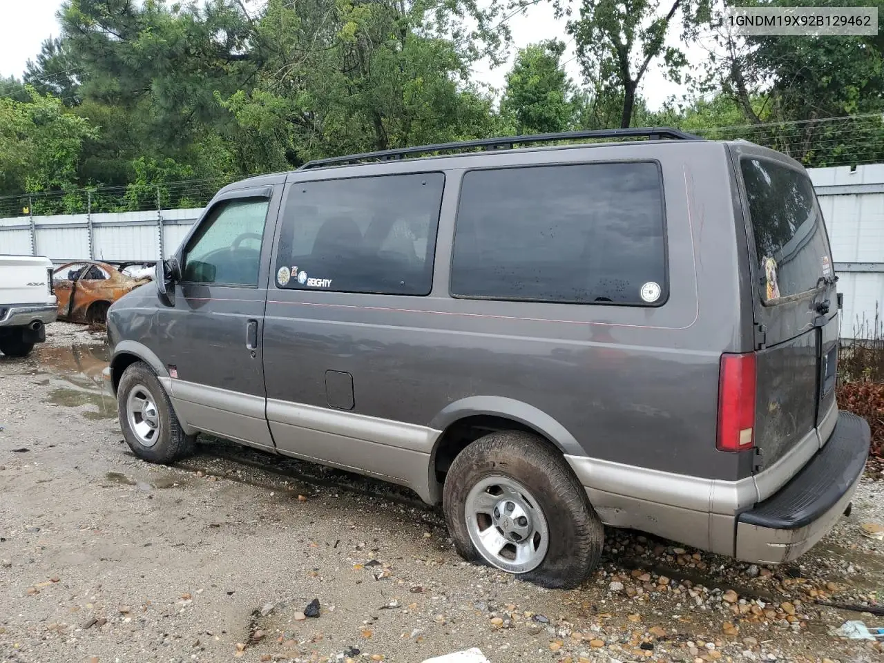 2000 Chevrolet Astro VIN: 1GNDM19X92B129462 Lot: 50676885