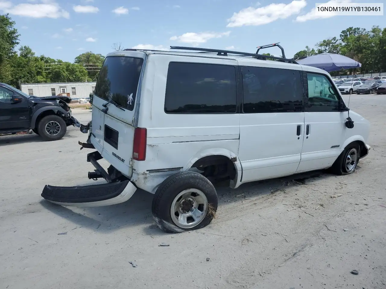 2000 Chevrolet Astro VIN: 1GNDM19W1YB130461 Lot: 54659485