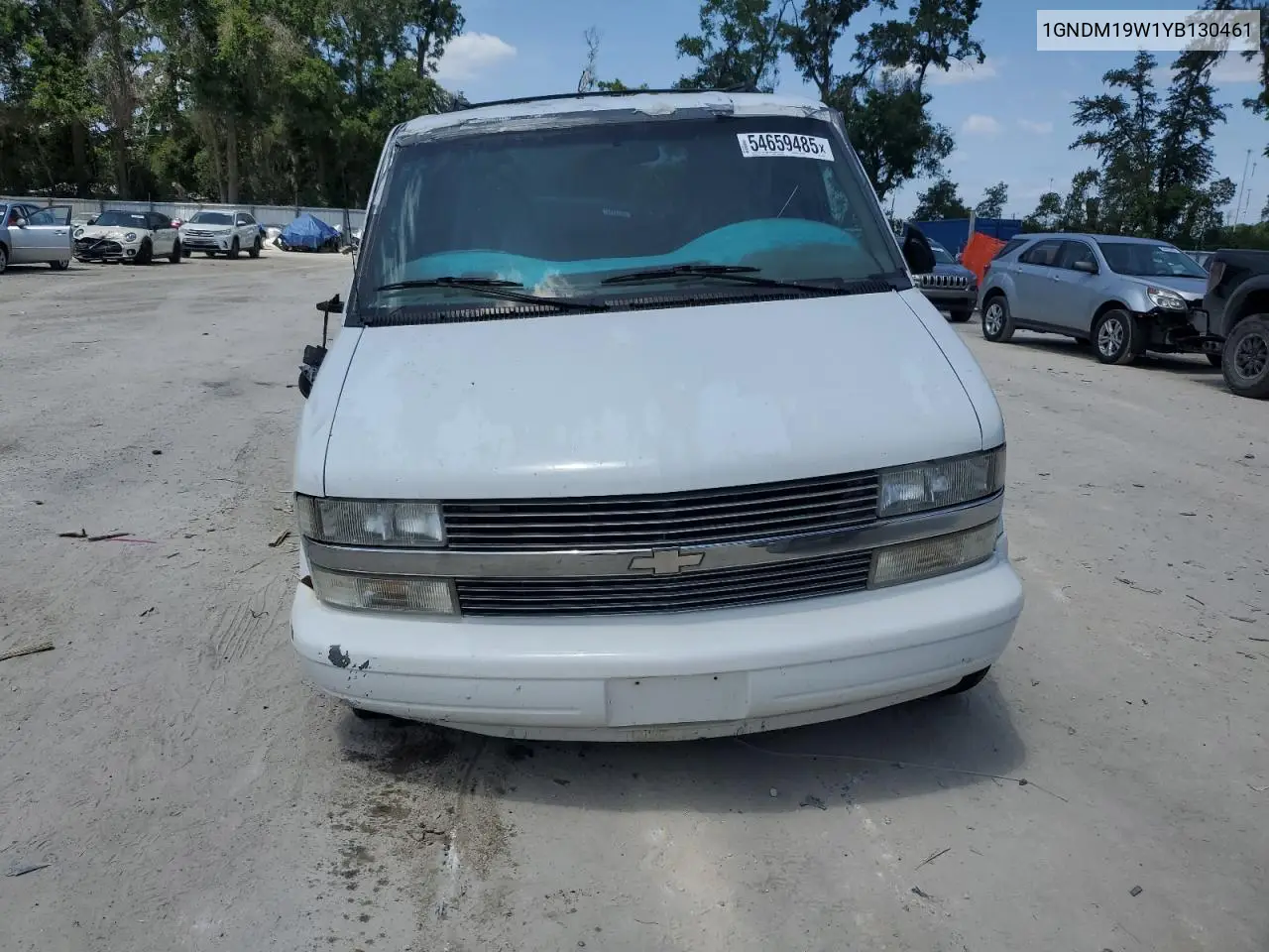 2000 Chevrolet Astro VIN: 1GNDM19W1YB130461 Lot: 54659485