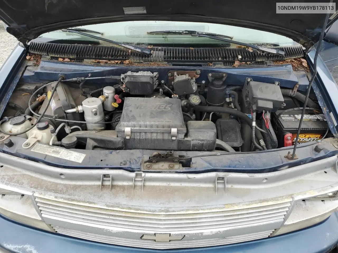 2000 Chevrolet Astro VIN: 1GNDM19W9YB178113 Lot: 54707915
