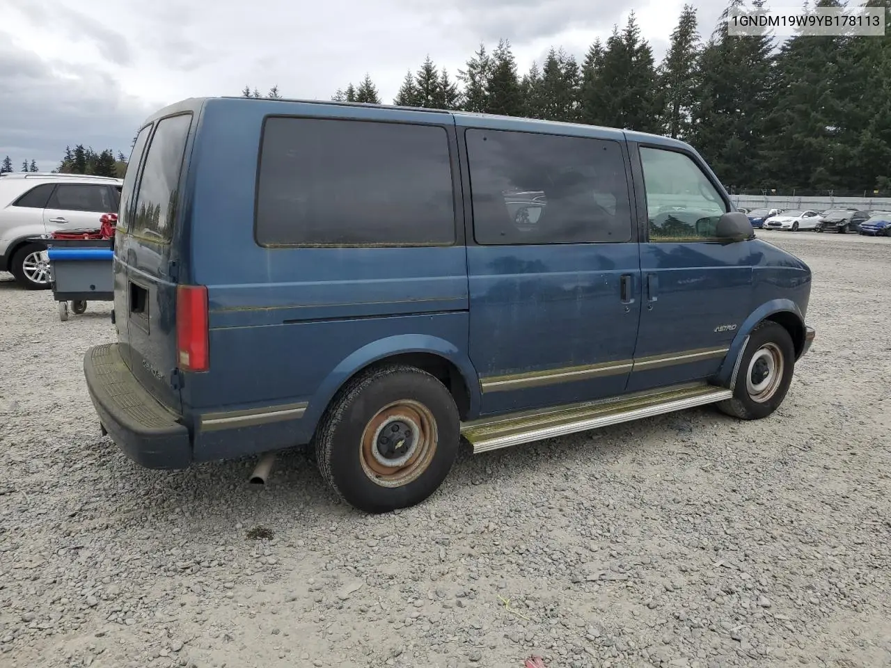 2000 Chevrolet Astro VIN: 1GNDM19W9YB178113 Lot: 54707915