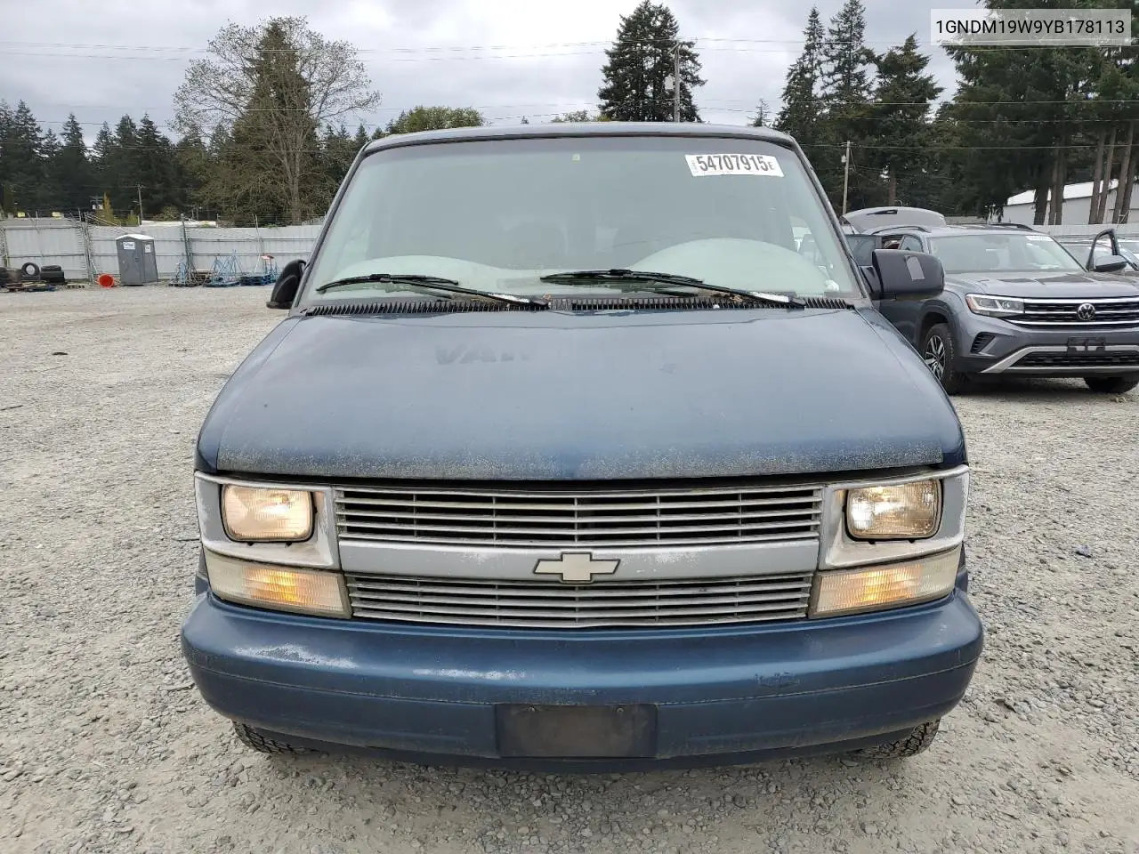 2000 Chevrolet Astro VIN: 1GNDM19W9YB178113 Lot: 54707915
