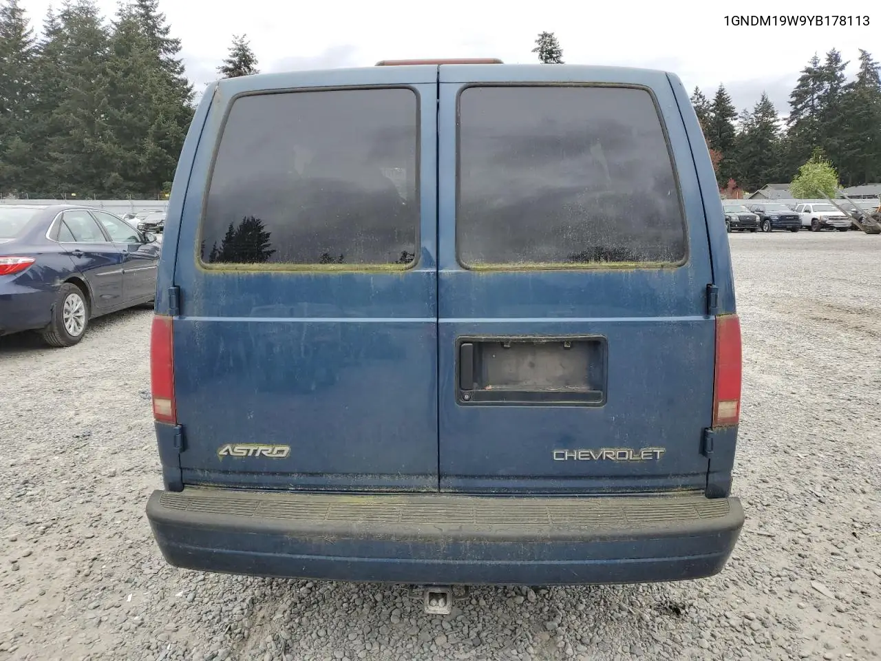 2000 Chevrolet Astro VIN: 1GNDM19W9YB178113 Lot: 54707915